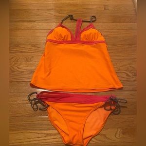 NWT - PrAna Tankini set - top is S bottom is M